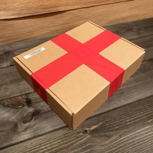 EcoPrice Nastro Adesivo Imballaggio Colorato Red 48mmx66m 6 Rotoli