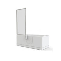 Parete vasca oasi cm.68x140 in cristallo da 3mm