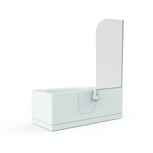 Parete vasca oasi prestige 135x68 cm in cristallo da 6 mm