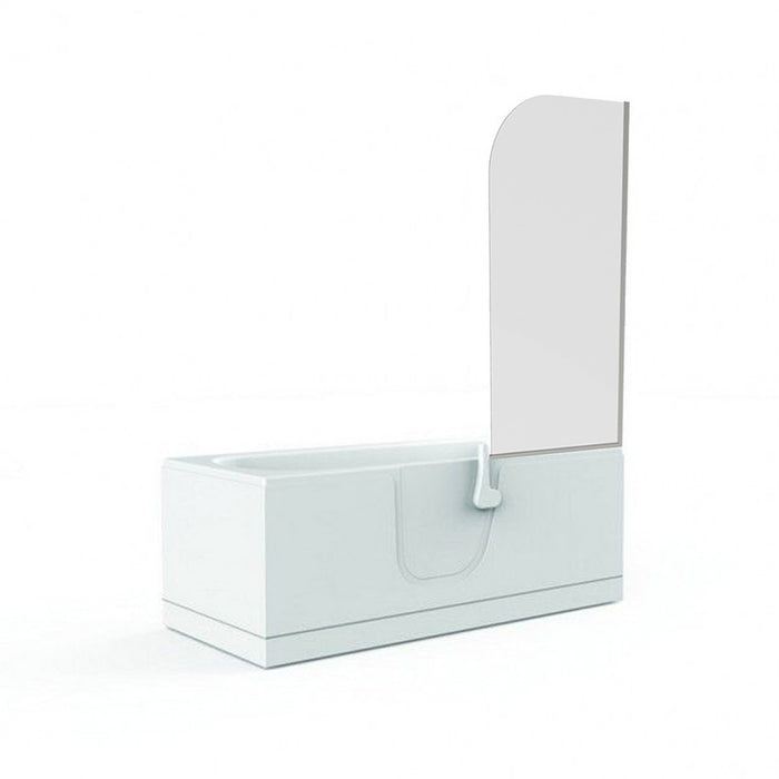 Parete vasca oasi prestige 135x68 cm in cristallo da 6 mm