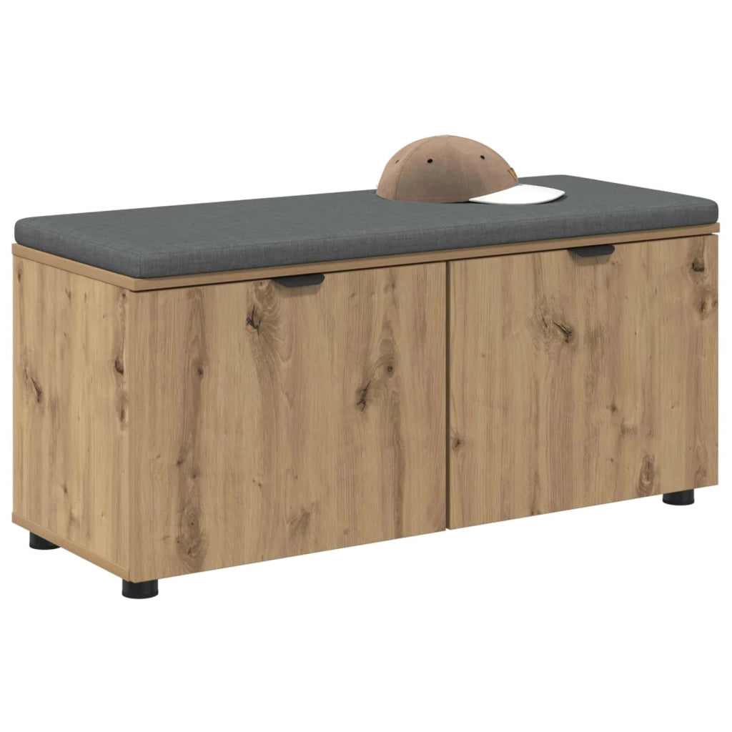 Panca per ingresso Rovere Artigianale 100 x 38 x 46 cm 891495