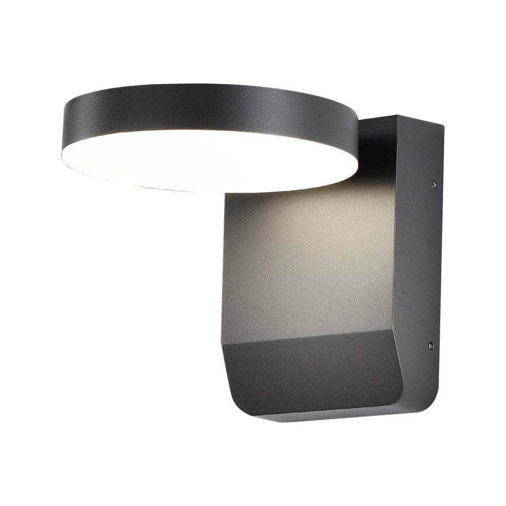 Light Wall Light da 20 W Light 4000k Black Round da estreno IP65