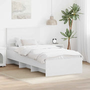Struttura del letto Bianco 80 x 200 cm Legno multistrato