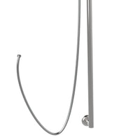 Saliscendi verticale universale inox lucido