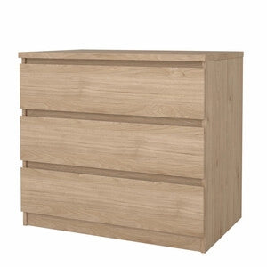 KIT CASSETTIERA NAIA 3 CASS 77X50X70CM ROVERE- TVILUM- 1,0 pz