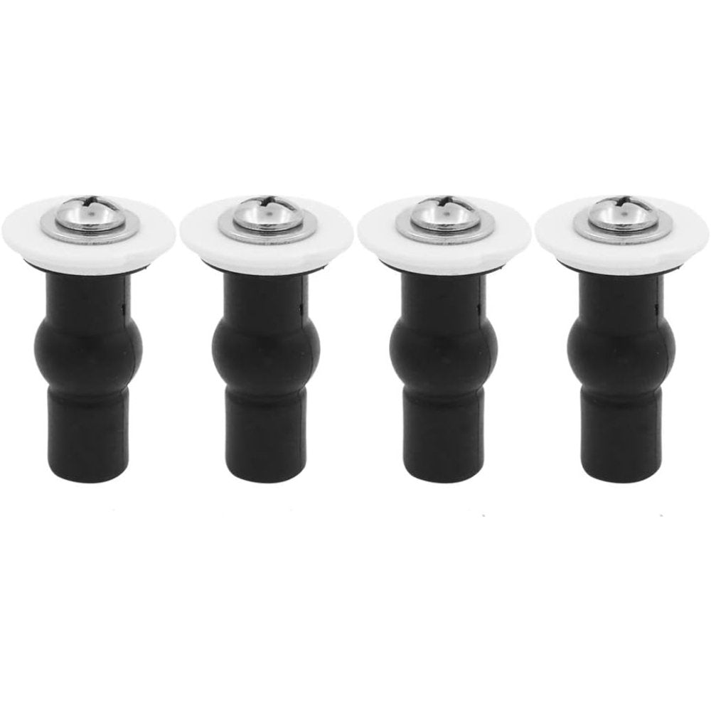 Set di 4 cerniere per sedile wc, viti di fissaggio per sedile wc