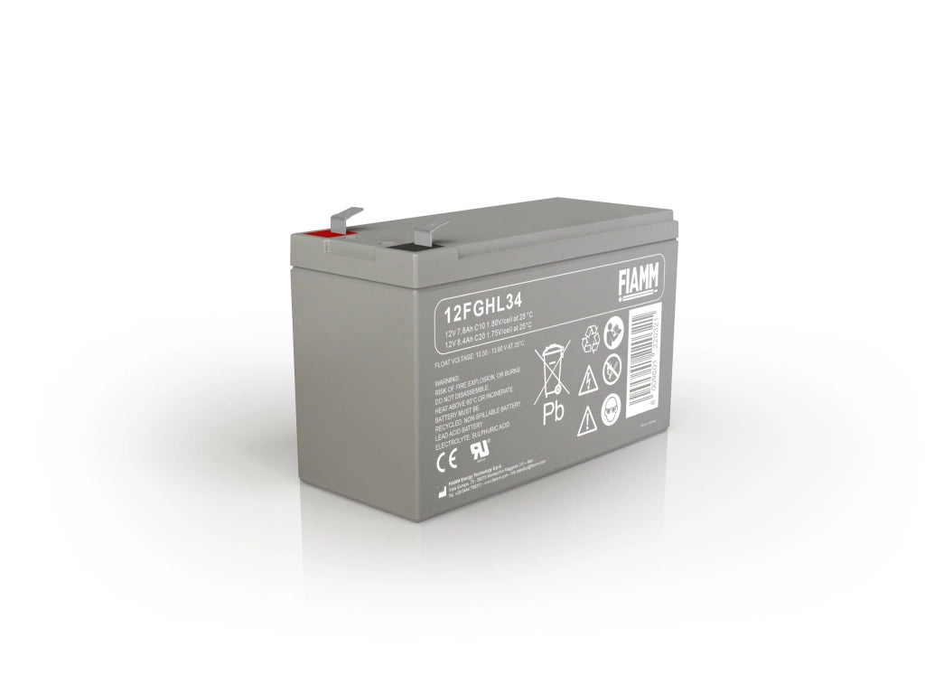 BATTERIA FIAMM 12FGHL34 (EX FGHL20902) Scarica Rapida 12V 8,4Ah