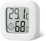 Umidificatore digitale compattabile con LCD per la misura della temperatura e dell'umidità