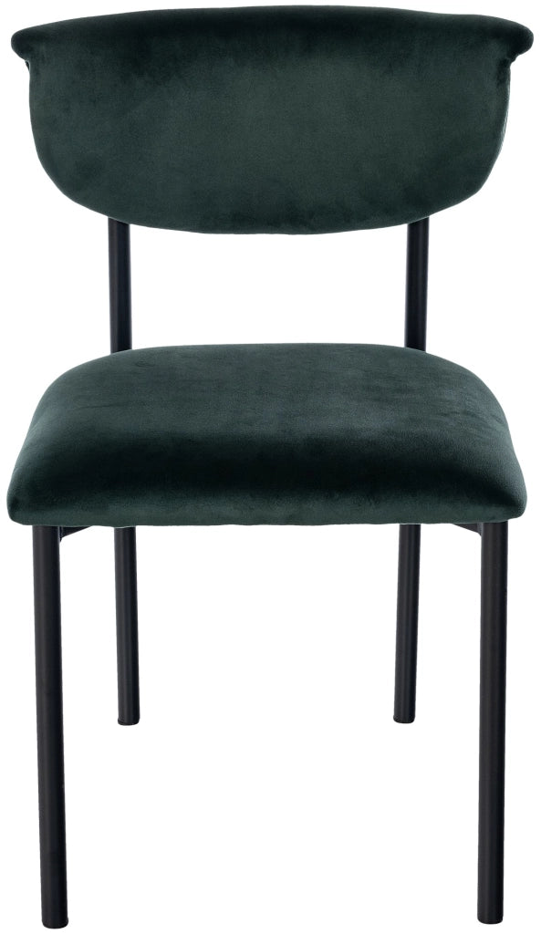 Sedia visitatore in velluto Gambell 4