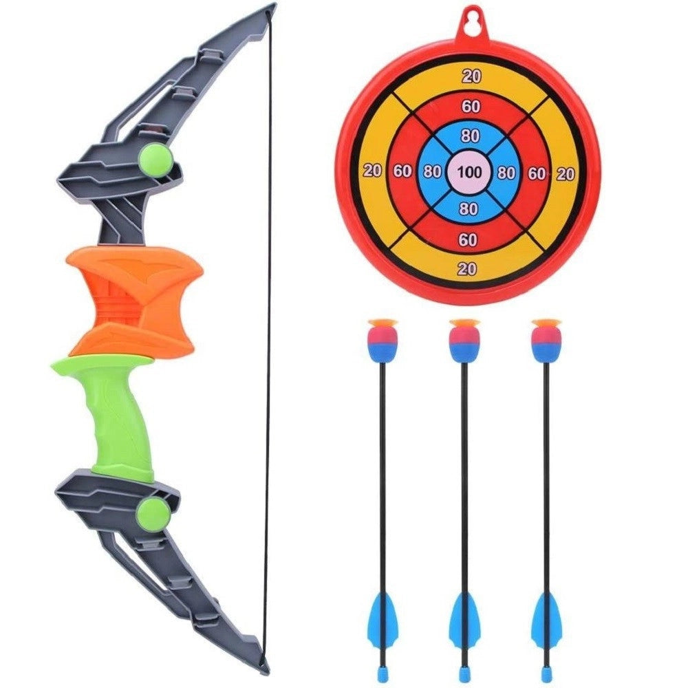Trade Shop - Giocattolo A Forma Di Freccia Con Arco Per Bambini Attività Sportive Da Esterno -