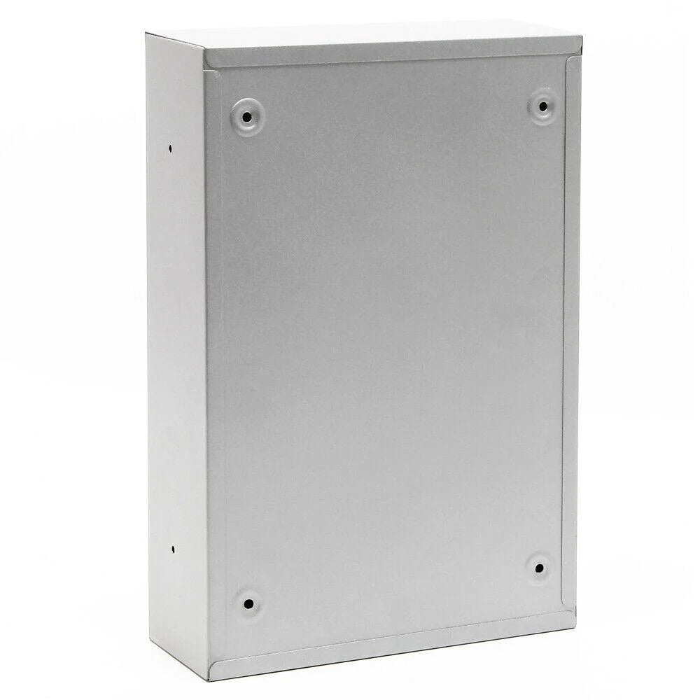 Cassetta postale da parete dal design moderno con serratura a combinazione acciaio zincato argento 16_0000065