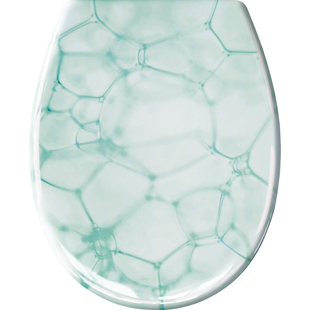 Kleine wolke soapy sedile per wc, duroplast, azzurro, ma e ca. 3