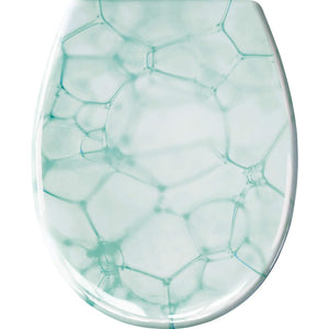 Kleine wolke soapy sedile per wc, duroplast, azzurro, ma e ca. 3