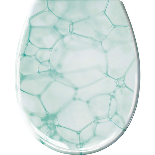 Kleine wolke soapy sedile per wc, duroplast, azzurro, ma e ca. 3