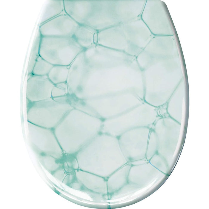 Kleine wolke soapy sedile per wc, duroplast, azzurro, ma e ca. 3