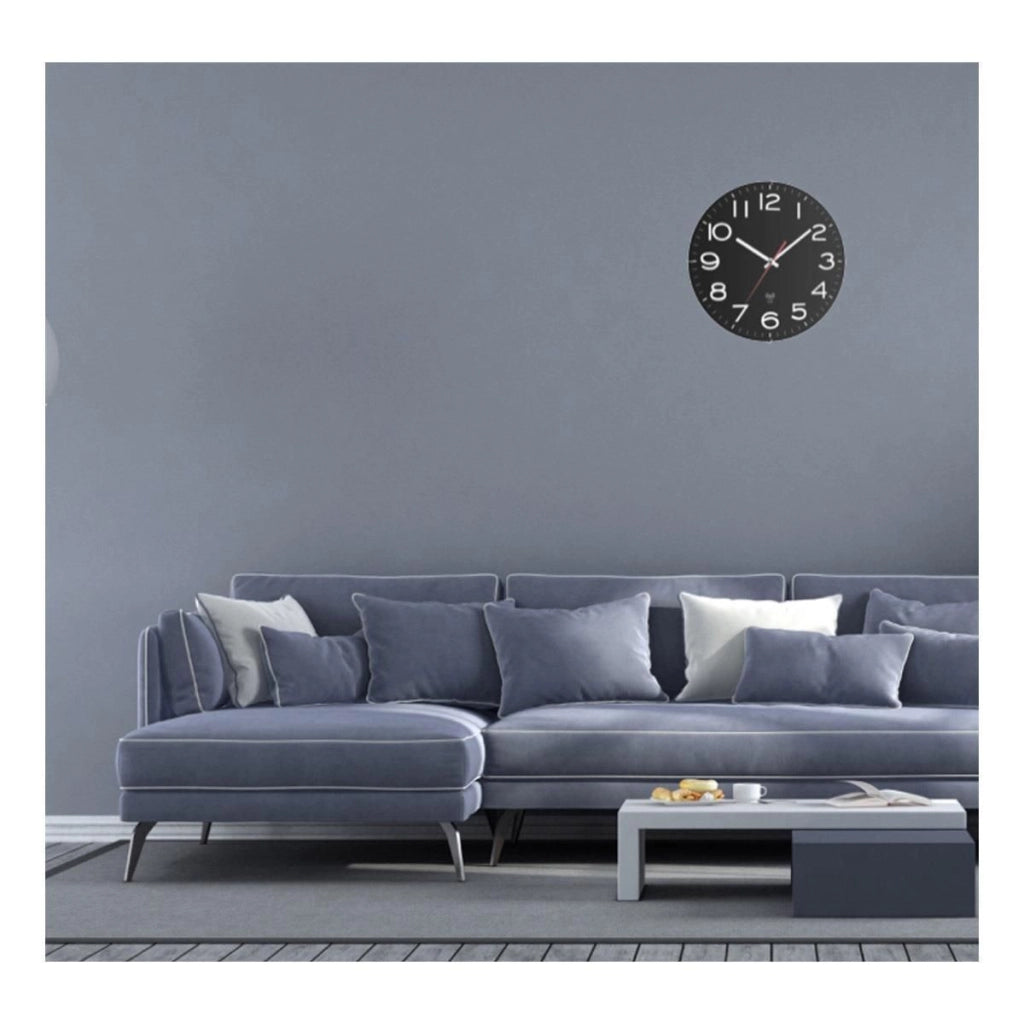 TFA-Dostmann 60.3509 orologio da parete e da tavolo Rotondo Nero