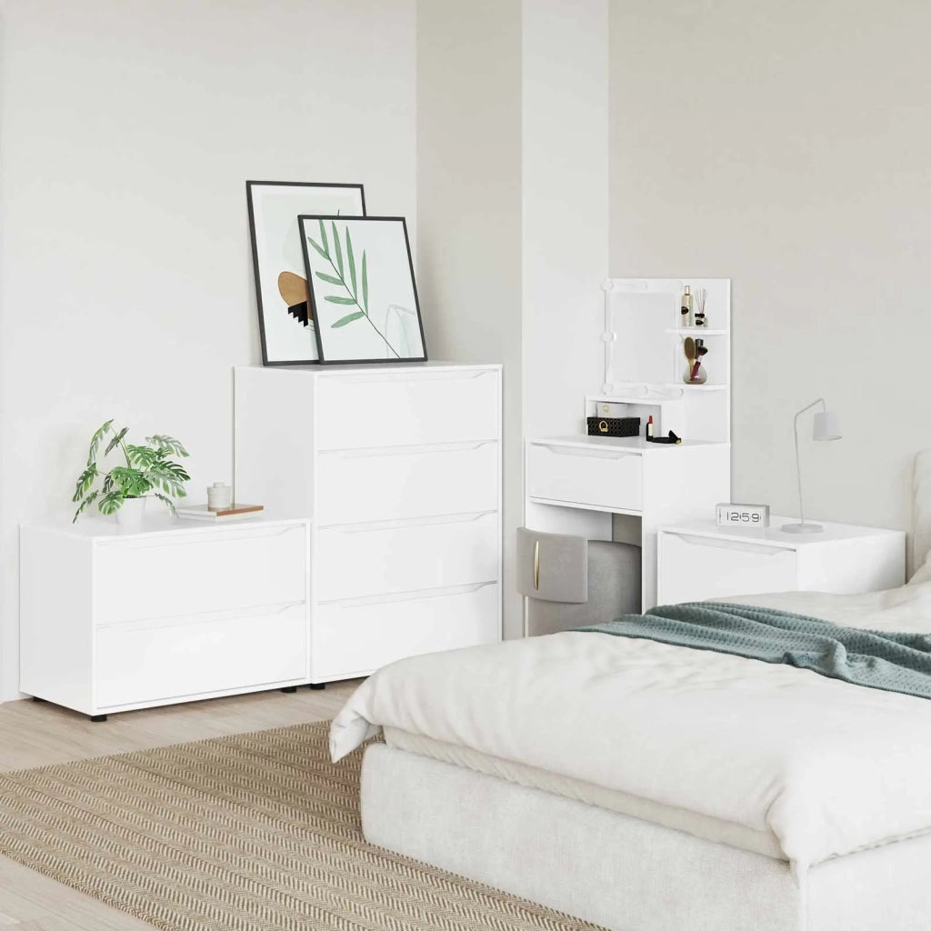 Armadio Bianco 80 x 48 x 57 cm Legno multistrato 888817