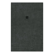 Piatto doccia in pietra SOLIDSTONE alto 2.8cm - PETROLIO - Misura: 80x100 x 2,8h
