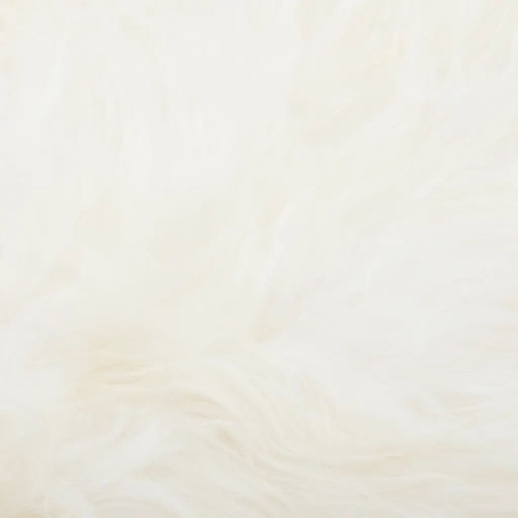 Fodera per Sedia in Pelle di Pecora Islandese Crema 70x110 cm CFW7697716