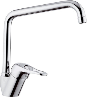 Rubinetto per lavello con bocca alta a u girevole - serie kiss
