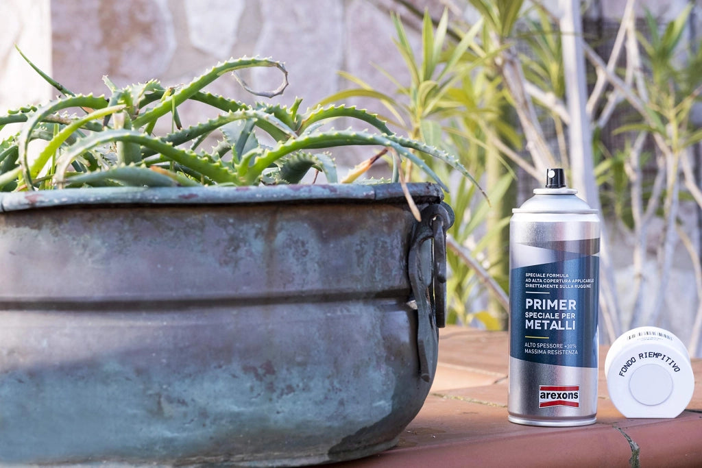 Fondo Antiruggine Spray Arexons Grigio Antiruggine 400 ml