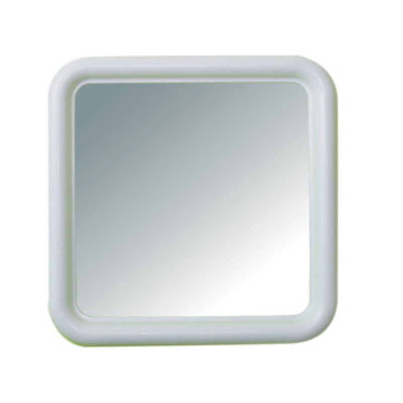 SPECCHIO MOD. SILVIA BIANCO CM.50X50 A.328* SIGLA PZ 1,0