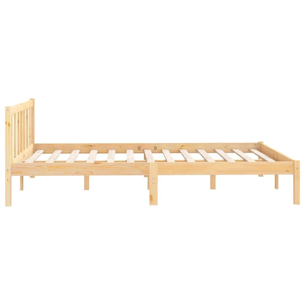 Giroletto-Struttura Letto in Legno Massello di Pino 140x200 cm 311829