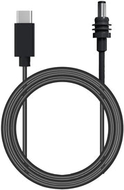 Cavo di alimentazione DC da USB C 100W - 10M - ingresso USB Type C - cavo di ricarica DC - impermeabile IP68 - alimentazione PD da 65W + - lunghezza di 32,8FT.