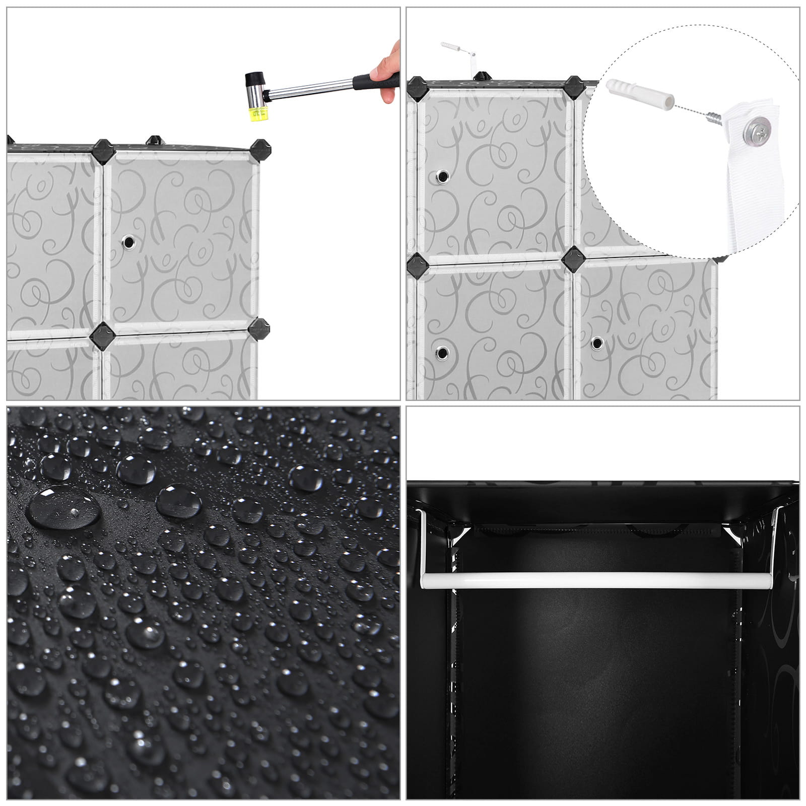 Armadio modulare VALORA per ingresso, camera da letto e cameretta LPC30H