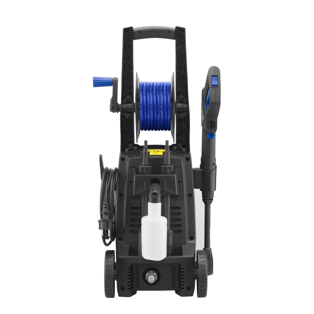AR Blue Clean Idropulitrice e-1600HRD, ad Alta Pressione, ad Acqua Fredda, per Auto ed Esterni Casa, con Sonda Sturatubi, di Annovi Reverberi (1600 W, 125 bar, 420 l/h)