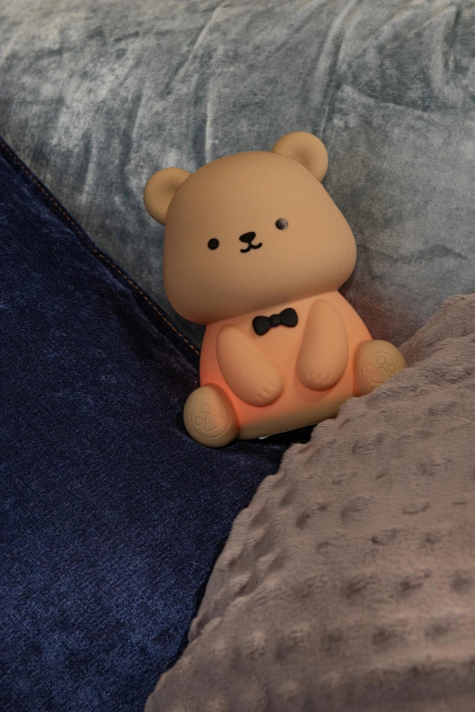 Lampada da notte bimbo LED marrone PINCHA BEAR Lucide