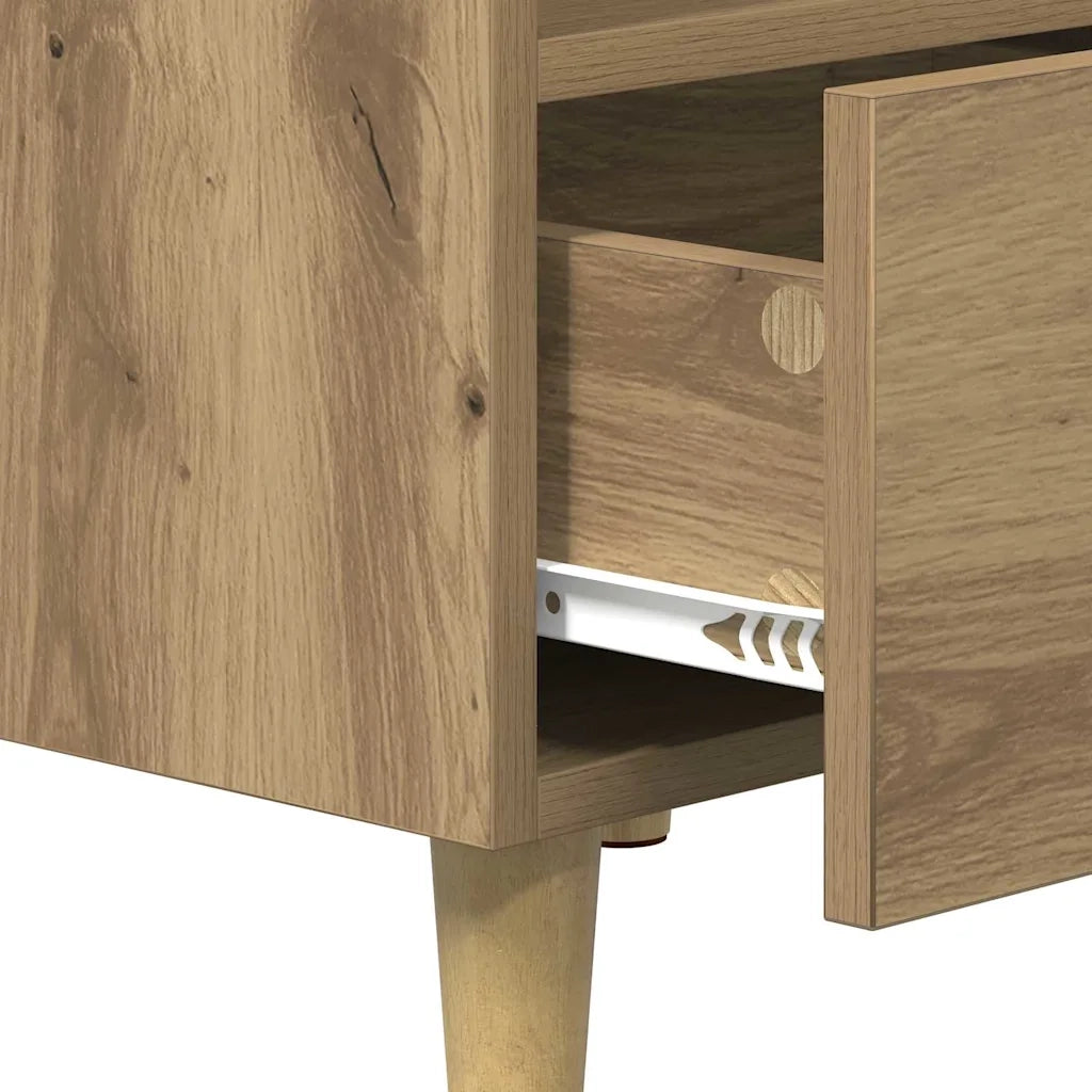 Armadietto per letto Rovere artigianale 40 x 35 x 47.5cm CFW5963912