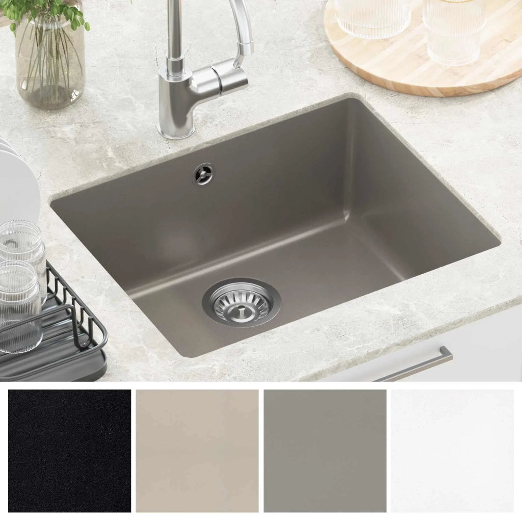 Lavello Grigio 530 x 460 mm 80% Quarzo e 20% Resina CFW6305121