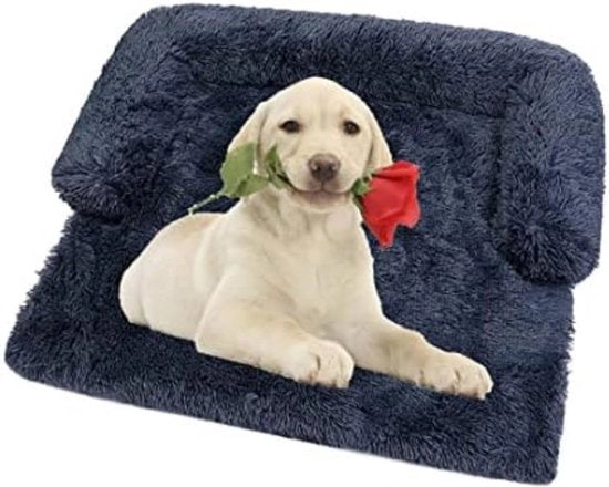 Cuscino per cani - Coperta per cani - Abbigliamento per cani - Protezione per cani - Cuscino per cani da mettere sul divano - 90x80x15cm/Rettilineo-Kaki