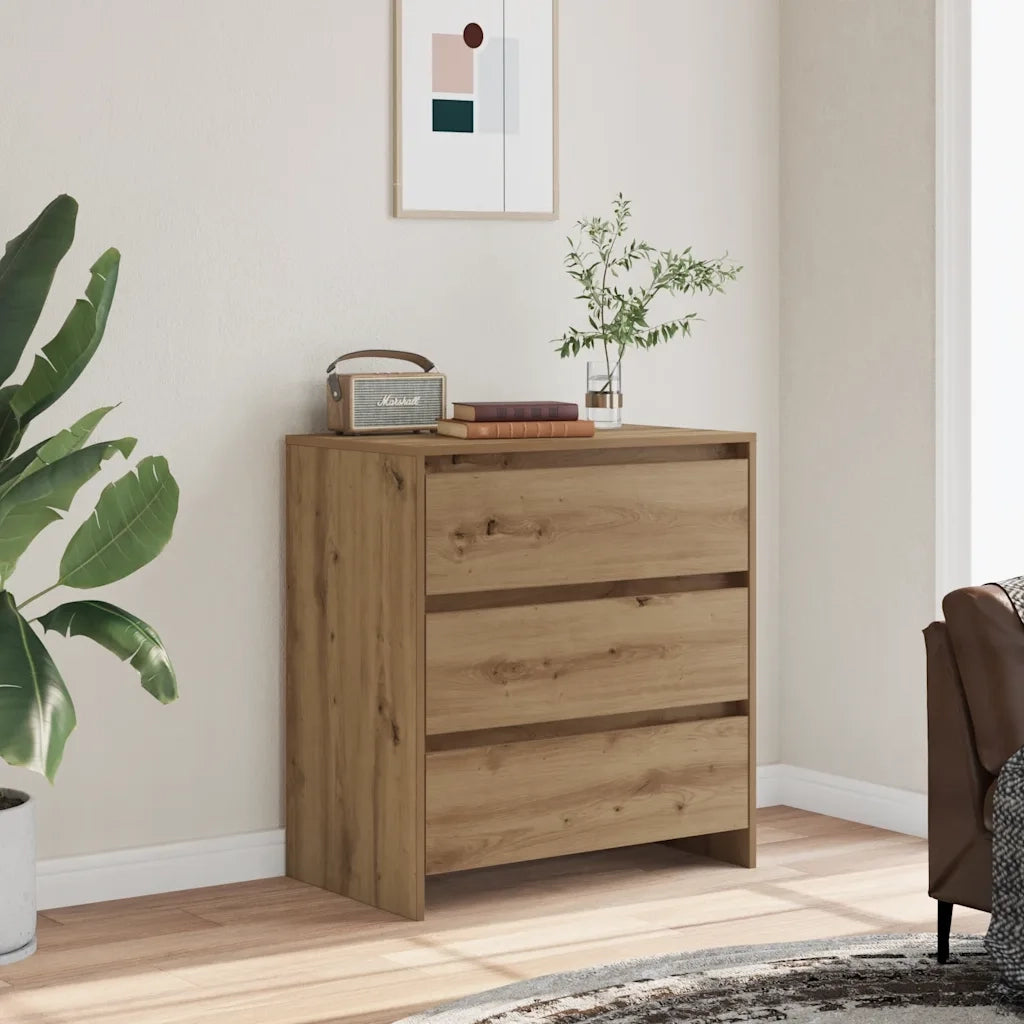 Credenza Rovere Artigianale 70x41x75 cm in Truciolato 856779