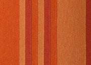 Copritutto Disegno Kiara Fantasia Rigata A Righe - 220x260 - Arancio