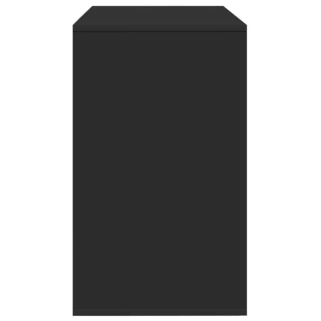 Credenza con Cassetto-Buffet-Armadio da cucina Nero 120 x 41 x 75 cm Legno multistrato