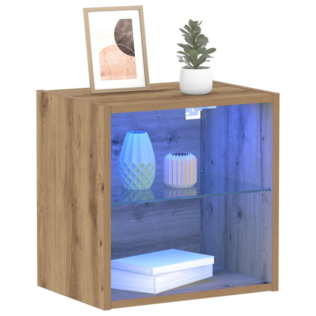 mensola fluttuante Rovere Artigianale 40x28,5x40 cm Legno Ingegnerizzato