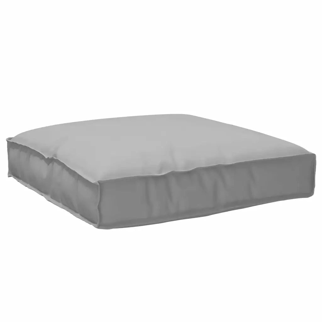 Cuscino per sedie | Cuscino Grigio 80 x 80 x 12 cm Tessuto Oxford