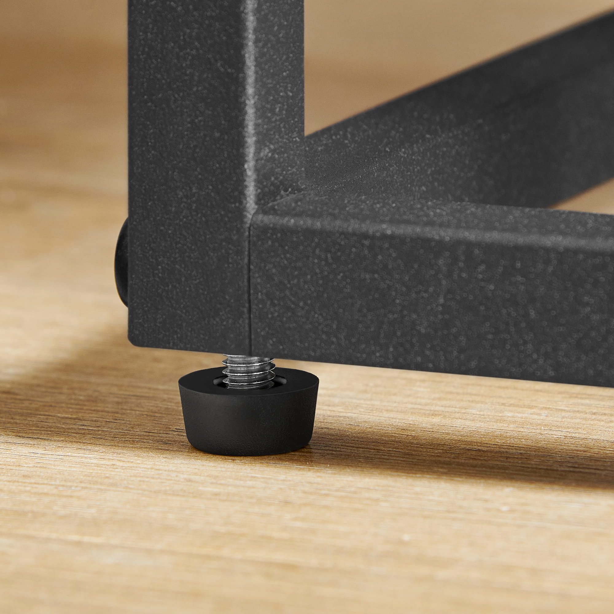 Portafiori Valora a 4 ripiani in metallo marrone rustico per soggiorno