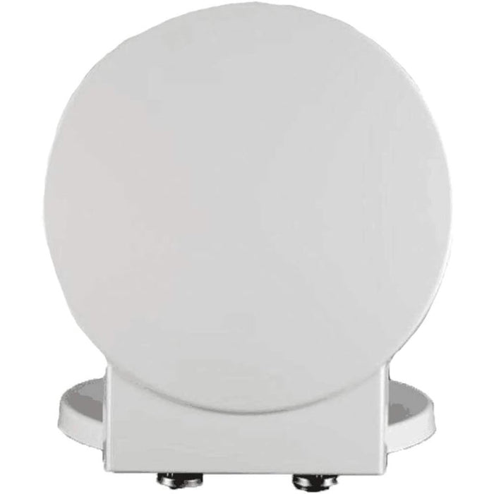 Anff sedile wc universale chiusura a soffietto tondo cerniera re