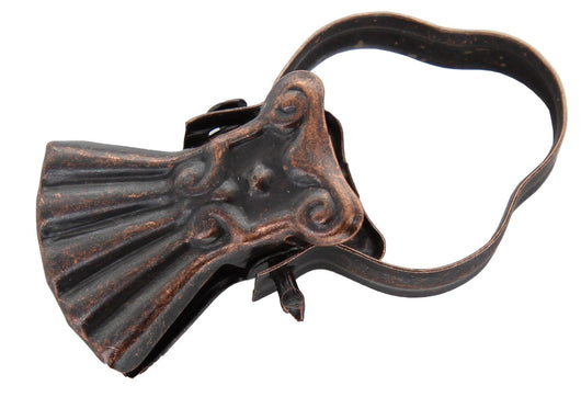 pinza per tende con arco bronzato cod:ferx.2959