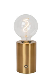 Lampada da tavolo LED dimmerabile ottone VIVO Lucide