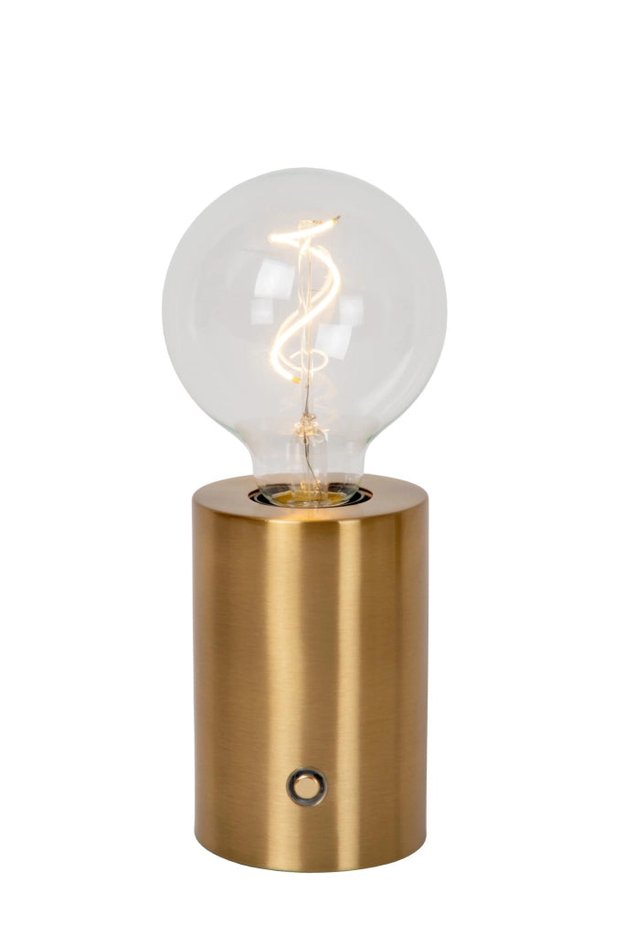 Lampada da tavolo LED dimmerabile ottone VIVO Lucide
