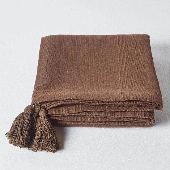 Coperta da letto, plaid, copriletto, tessuto lavabile con righe fini, 100% cotone
