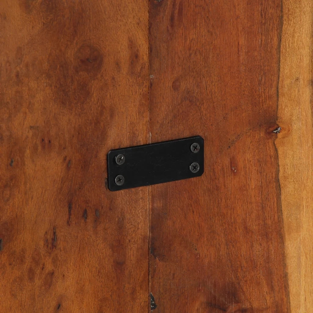 vidaXL Testiera Multicolore 160 cm in Legno Massello Recupero