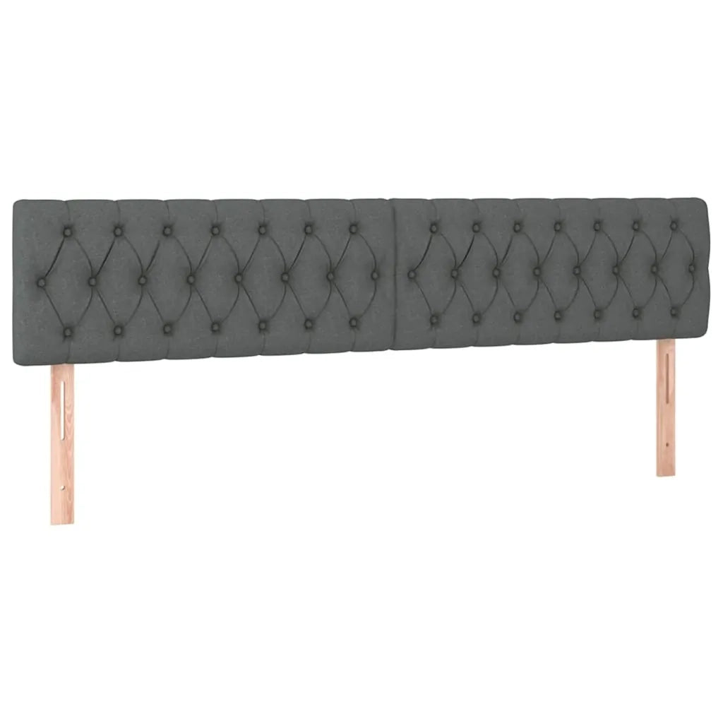 Struttura Letto Pouf con Materassi 180x200 cm in Tessuto 3312016