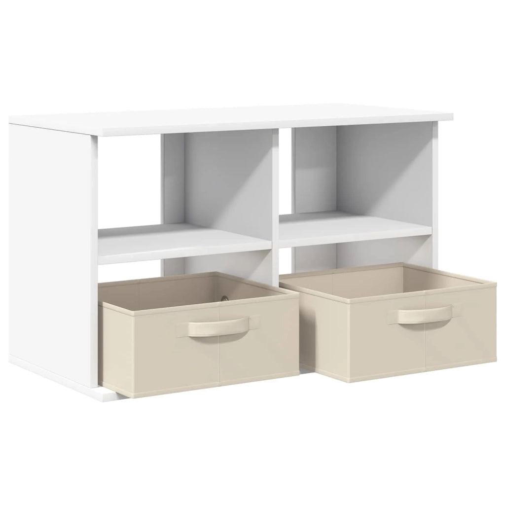 Supporto TV con cassetto Bianco 79 x 40 x 48 cm