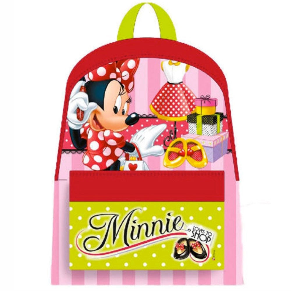 Trade Shop - Zaino Americano Minnie Disney Multicolore Bambine Asilo Tempo Libero Elementari -