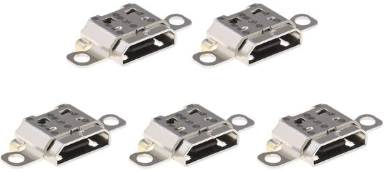 Set di ricambi porta carica Micro USB da 5 pezzi, compatibile con Kindle Fire 7, connettore porta carica, costruito con metallo duraturo